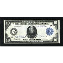 Fr. 907a $10 1914 Federal Reserve Note New. This