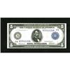 Image 1 : Fr. 848 $5 1914 Federal Reserve Note Choice Abou