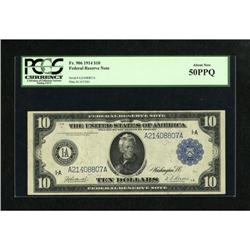 Fr. 906 $10 1914 Federal Reserve Note PCGS About