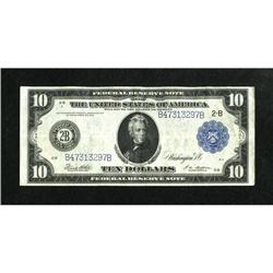 Fr. 911b $10 1914 Federal Reserve Note Extremely