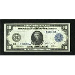 Fr. 932 $10 1914 Federal Reserve Note Very Fine.