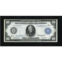 Fr. 942 $10 1914 Federal Reserve Note Very Fine.
