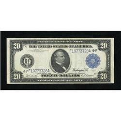 Fr. 986 $20 1914 Federal Reserve Note Choice Abo