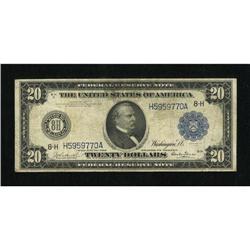 Fr. 993 $20 1914 Federal Reserve Note Very Good.