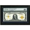 Image 1 : Fr. 1173 $10 1922 Gold Certificate PMG Extremely