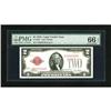 Image 1 : Fr. 1501 $2 1928 Legal Tender Note. PMG Gem Unci