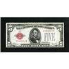 Image 1 : Fr. 1525 $5 1928 Legal Tender Note. Crisp Uncirc
