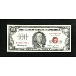 Fr. 1550 $100 1966 Legal Tender Note. Choice Abo