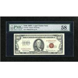 Fr. 1551 $100 1966A Legal Tender Note. PMG Choic