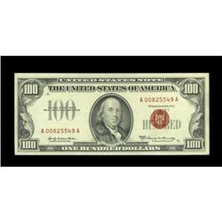 Fr. 1551 $100 1966A Legal Tender Note. Extremely