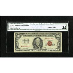 Fr. 1551 $100 1966A Legal Tender Note. CGA Very