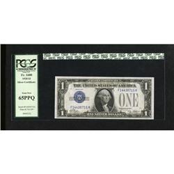 Fr. 1600 $1 1928 Silver Certificate. PCGS Gem Ne