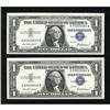 Image 1 : Fr. 1619 Consecutive $1 1957 Silver Certificates