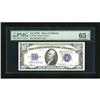 Image 1 : Fr. 1704 $10 1934C Silver Certificate. PMG Gem U