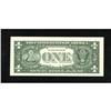 Image 2 : Fr. 1921-B $1 1995 Federal Reserve Note with two