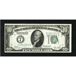 Fr. 2001-G $10 1928A Federal Reserve Note. Choic