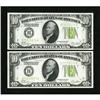 Fr. 2002-B Consecutive Pair of $10 1928B LGS Fed