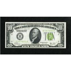 Fr. 2003-B $10 1928C Federal Reserve Note. Choic