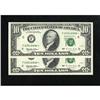 Fr. 2032-G* $10 1995 Federal Reserve Notes. Two