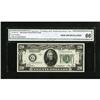 Fr. 2052-G $20 1928B Federal Reserve Note. CGA G