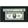 Fr. 2052-J $20 1928B Federal Reserve Note. PMG G