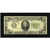 Fr. 2053-G $20 1928C Federal Reserve Note. Fine.