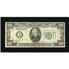 Fr. 2057-A $20 1934C Federal Reserve Note. Fine.