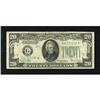 Fr. 2058-G* $20 1934D Narrow Federal Reserve Not