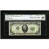 Image 1 : Fr. 2062-A* $20 1950C Federal Reserve Note. CGA