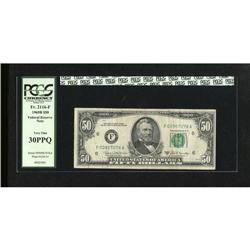 Fr. 2116-F $50 1969B Federal Reserve Note. PCGS
