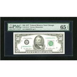 Fr. 2119-G* $50 1977 Federal Reserve Note. PMG G