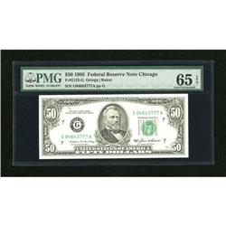 Fr. 2122-G $50 1985 Federal Reserve Note. PMG Ge