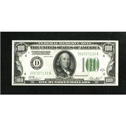 Fr. 2151-D $100 1928A Federal Reserve Note. Choi