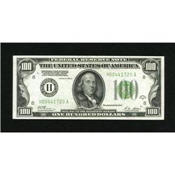 Fr. 2151-H $100 1928A DGS Federal Reserve Note.