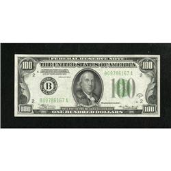 Fr. 2153-B $100 1934A Mule Federal Reserve Note.