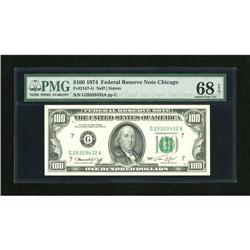 Fr. 2167-G $100 1974 Federal Reserve Note. PMG S