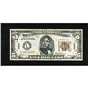 Image 1 : Fr. 2301 $5 1934 Hawaii Federal Reserve Note. Cr