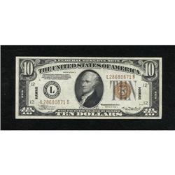 Fr. 2303 $10 1934A Hawaii Federal Reserve Note.