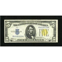 Fr. 2307 $5 1934A North Africa Silver Certificat