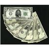 Image 1 : Mixture of Eight $5 FRN Regular and Stars. The 1