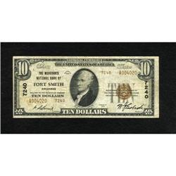 Fort Smith, AR - $10 1929 Ty. 2 The Merchants NB