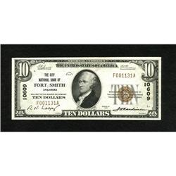 Fort Smith, AR - $10 1929 Ty. 1 The City NB Ch.