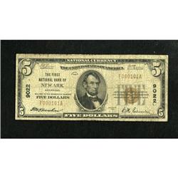 Newark, AR - $5 1929 Ty. 1 The First NB Ch. # 90