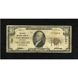 Van Buren, AR - $10 1929 Ty. 1 The First NB Ch.