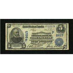 Los Angeles, CA - $5 1902 Date Back Fr. 590 The