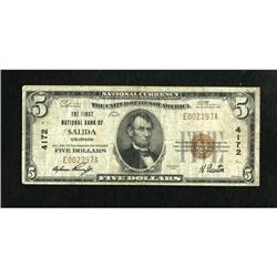 Salida, CO - $5 1929 Ty. 1 The First NB Ch. # 41