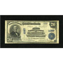 Belvidere, IL - $20 1902 Plain Back Fr. 650 The