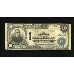 Canton, IL - $10 1902 Plain Back Fr. 626 The Can