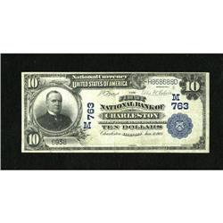 Charleston, IL - $10 1902 Plain Back Fr. 624 The