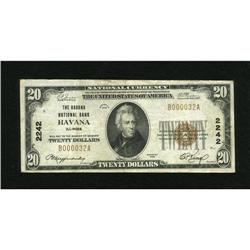 Havana, IL - $20 1929 Ty. 1 The Havana NB Ch. #